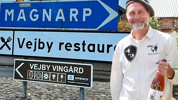 Det är förbjudet – ändå använder vingården Unescos logotyper Det är förbjudet – ändå använder vingården Unescos logotyper