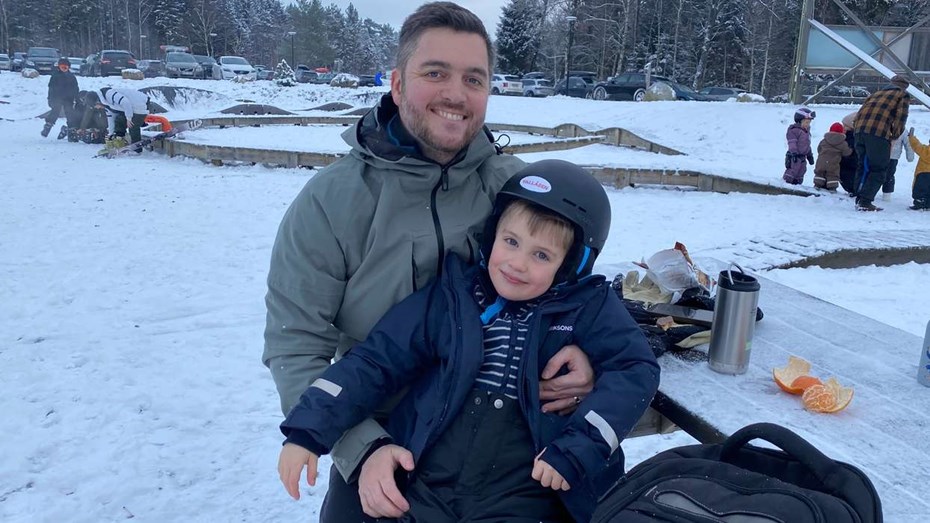 Vitt vinterlandskap gav drömstart för skidanläggningen