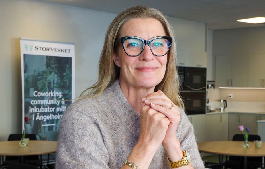 Hall� d�r Theresia Ide, verksamhetsansvarig p� StorVerket!