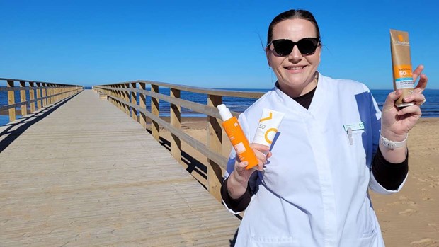 Aleksandra varnar för den farliga soltrenden: Aleksandra varnar för den farliga soltrenden: